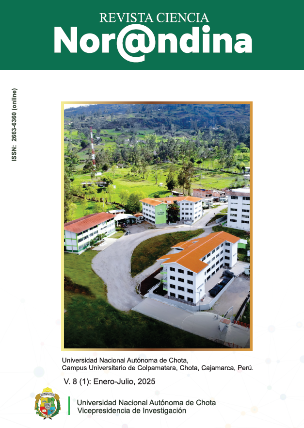 					View Vol. 8 No. 1 (2025): Revista Ciencia Nor@ndina
				