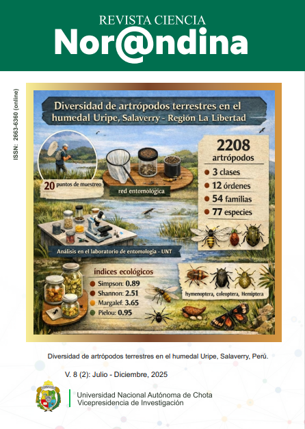 					View Vol. 8 No. 2 (2025): Revista Ciencia Nor@ndina
				